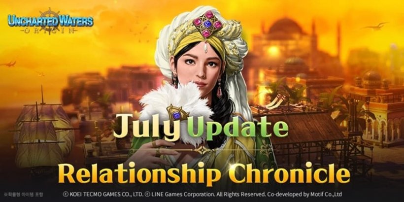 Uncharted Waters Origins adds new relationship chronicle with Safiye Sultan in July update