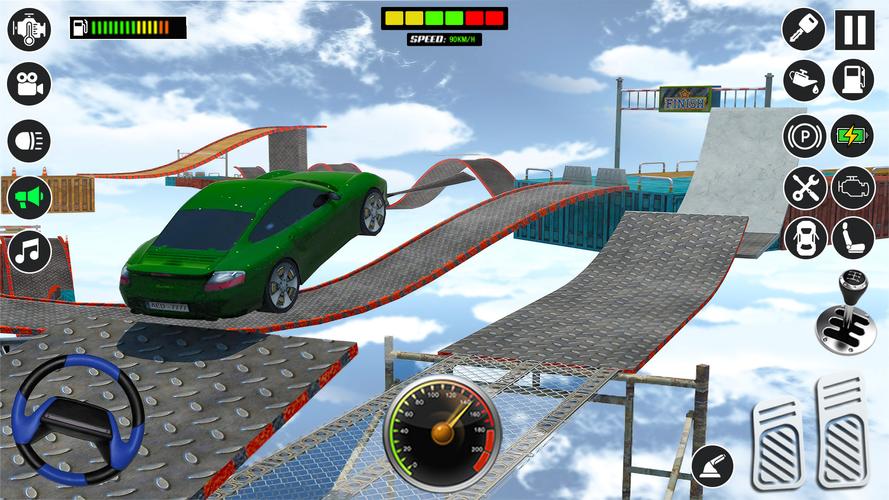 Mega Ramp Car Stunt Games 3d Captura de pantalla 3