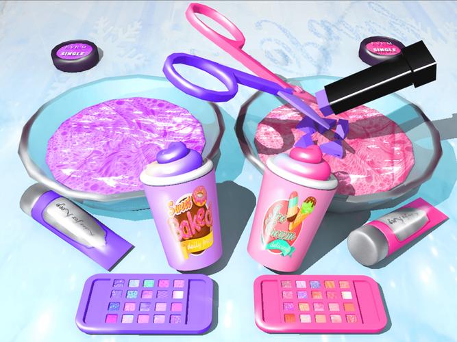 Makeup Slime Fidget Toys Games Captura de pantalla 2