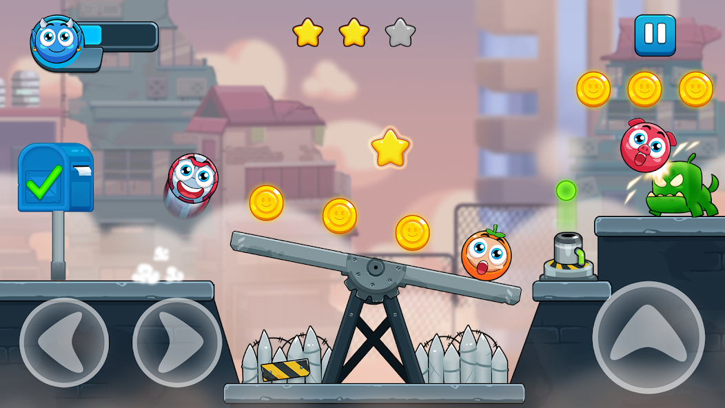 Ball Hero: Zombie city Mod Zrzut ekranu 0