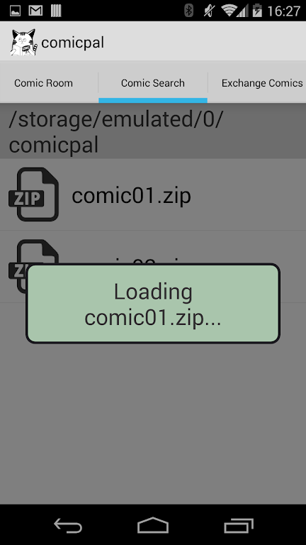 comicpal (comic viewer) Zrzut ekranu 2
