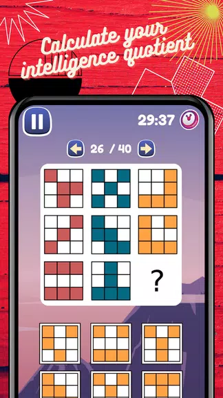 Schermata IQ Test: Logic brain training 0