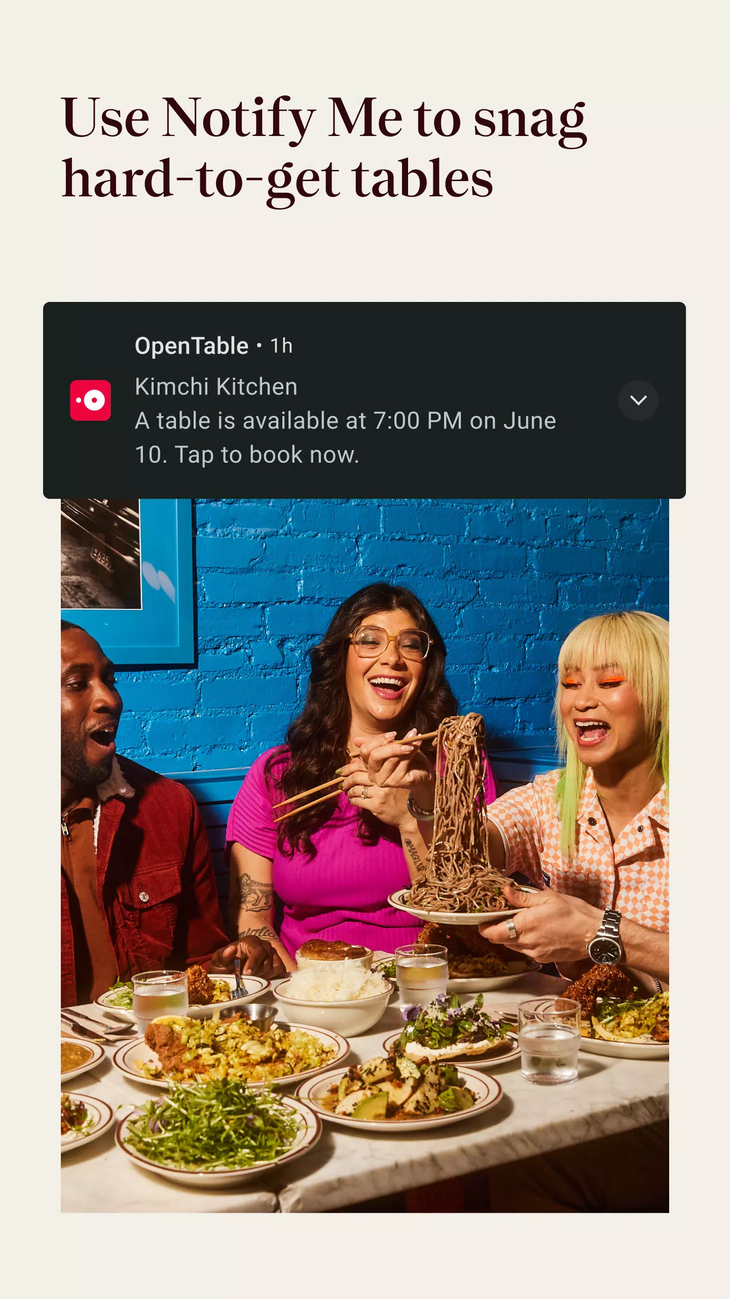 OpenTable Captura de pantalla 3