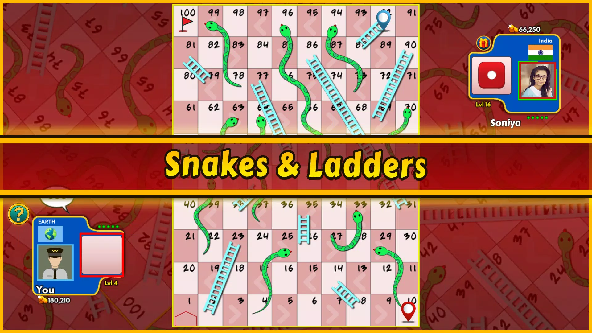 Snakes and Ladders King Capture d'écran 2