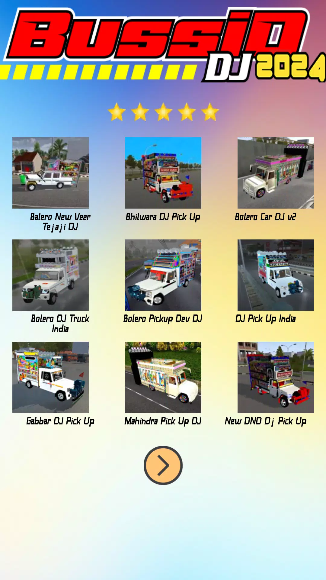 Schermata Mod Bussid DJ 2024 1