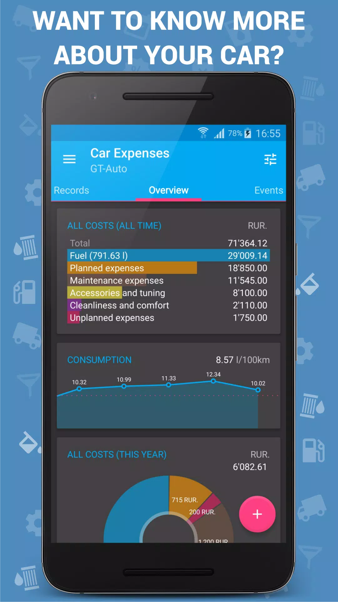 Car Expenses Manager Capture d'écran 0