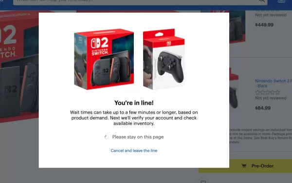 Nintendo Switch 2 için Walmart kuyruğu