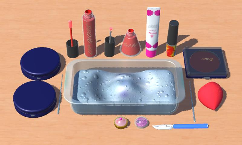 Makeup Slime Game! Relaxation Ekran Görüntüsü 0