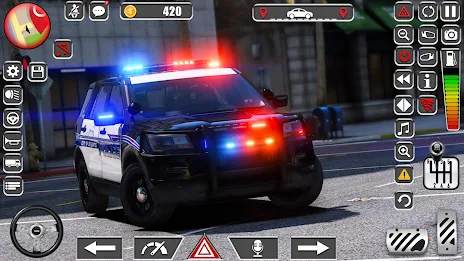 Police Car Spooky Parking 3d 스크린샷 0