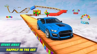 Ramp Car Game: Car Stunt Games ภาพหน้าจอ 3