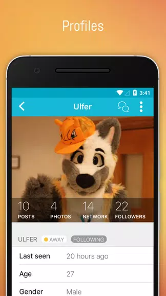 FERZU - Furries Social Network স্ক্রিনশট 1