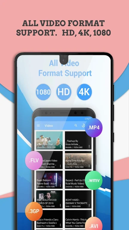 SNXX VIDEO PLAYER 2020 : All Format Video Player Captura de pantalla 2