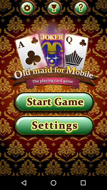 Old maid for Mobile(the card game) Capture d'écran 2