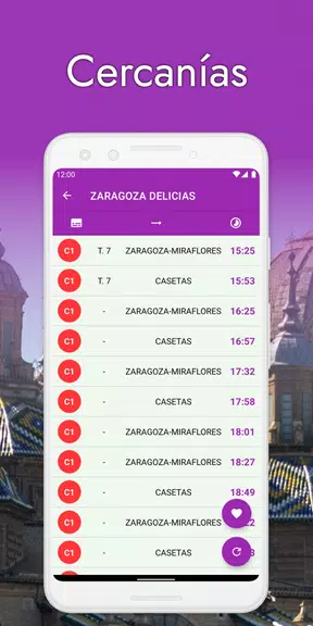 Zaragoza Bus Tranvía Cercanías應用截圖第3張