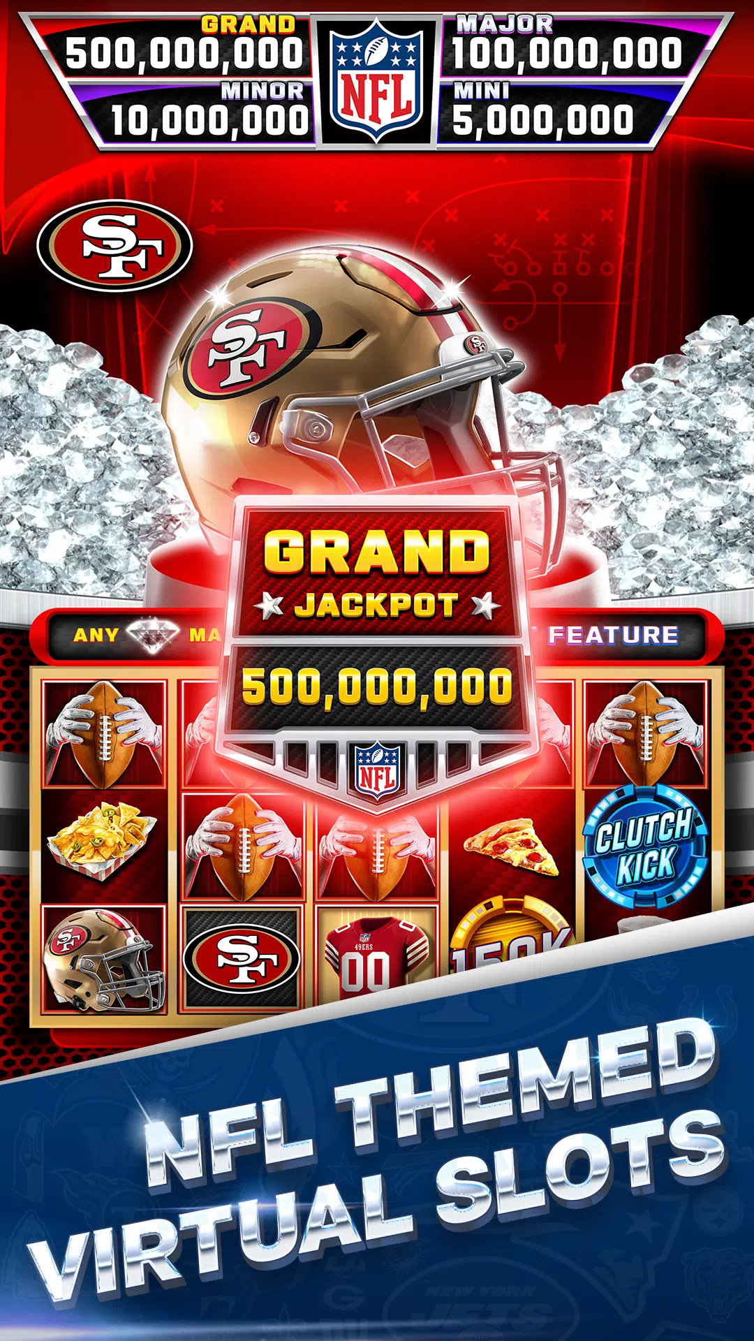 NFL Super Bowl Slots Tangkapan skrin 1