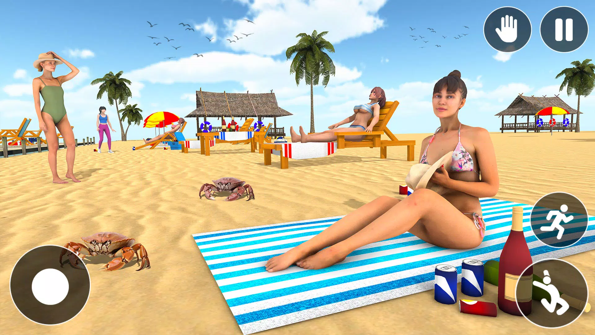 Grand Beach Club Simulator 3D ภาพหน้าจอ 3