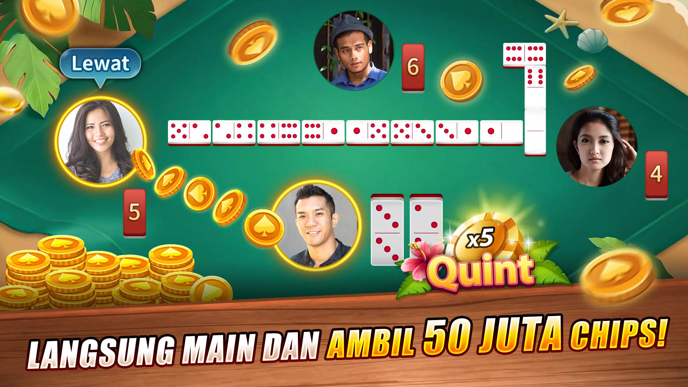 LUXY Domino Gaple QiuQiu Poker স্ক্রিনশট 0