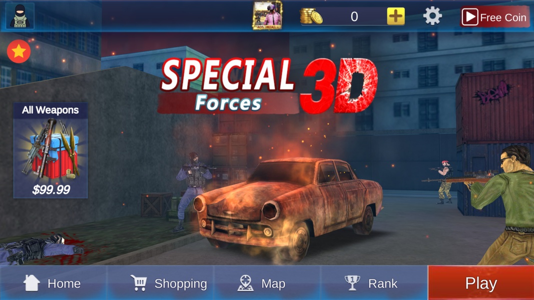 Special Ops: PvP Sniper Shooer 스크린샷 0