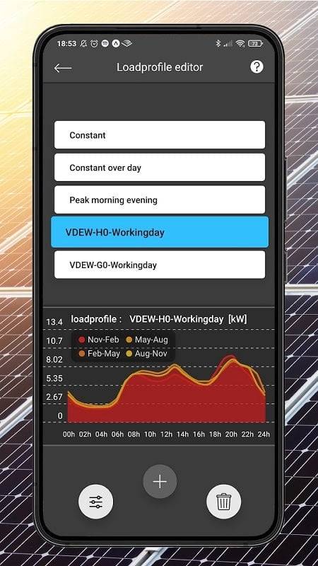 Schermata PV Calculator Premium 2