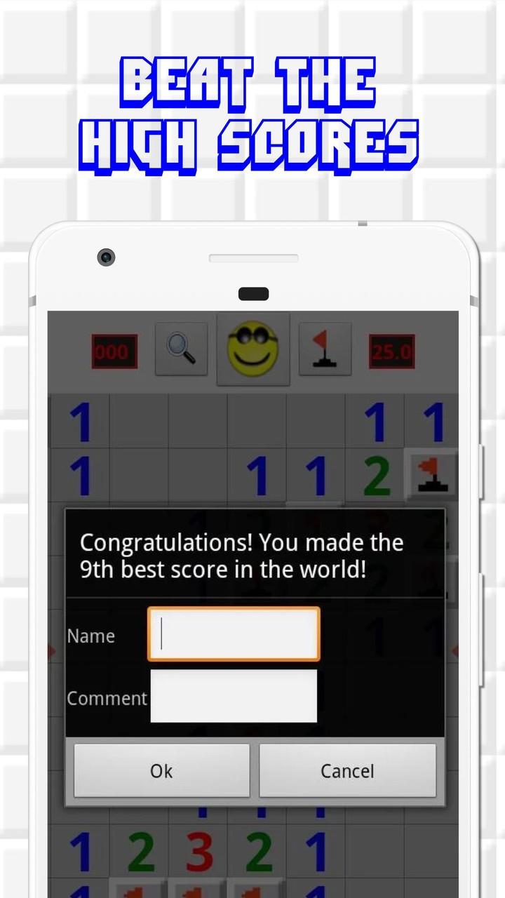 Minesweeper for Android स्क्रीनशॉट 3