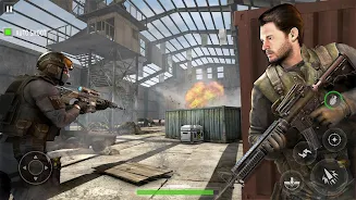 Modern Commando Shooting Games Schermafbeelding 1