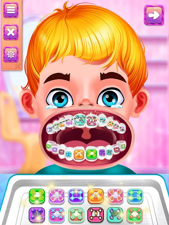 Mouth care doctor dentist game ภาพหน้าจอ 1