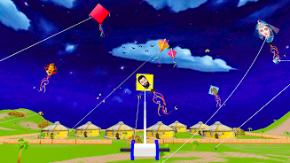 Osman Gazi kite flying 3d game ภาพหน้าจอ 0