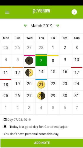 Marijuana Lunar Calendar Schermafbeelding 3