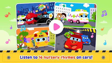 Schermata Baby Shark Car Town: Kid Games 0