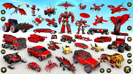 Drone Robot Car Game 3D Zrzut ekranu 1