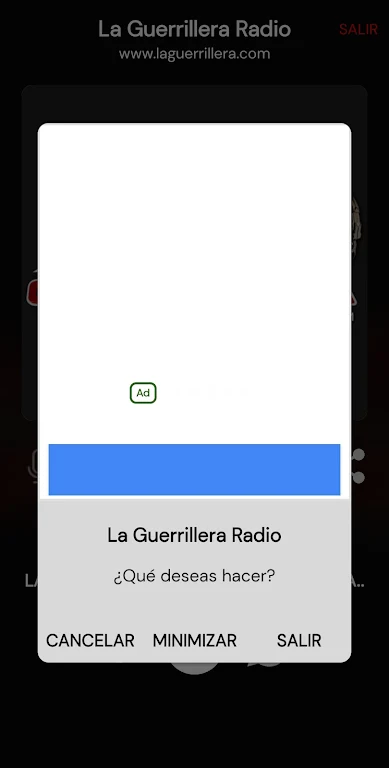 La Guerrillera Radio स्क्रीनशॉट 2