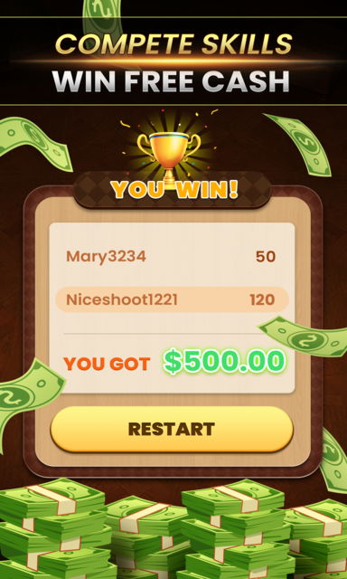Carrom Cash ภาพหน้าจอ 3