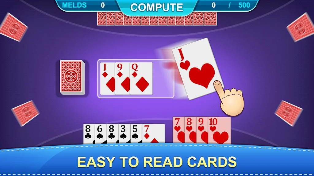 Schermata Rummy - Gin Rummy Card Games 1