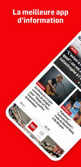 7sur7.be Mobile Capture d'écran 0