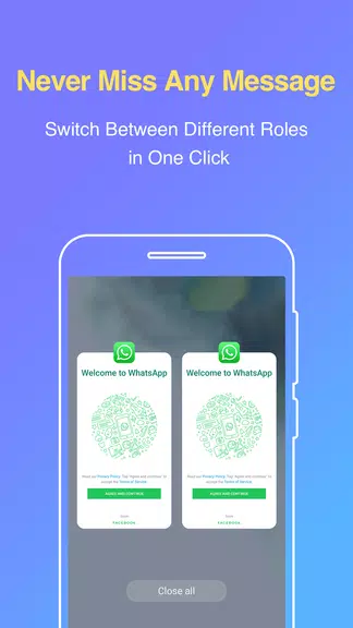 Parallel App - Dual App Cloner Tangkapan skrin 1