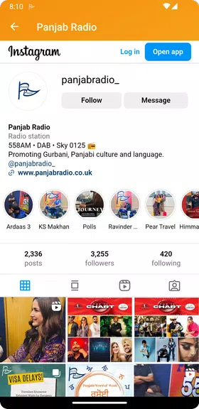 PANJAB RADIO Captura de pantalla 2