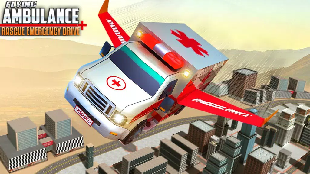 Flying Ambulance Rescue Drive Zrzut ekranu 2