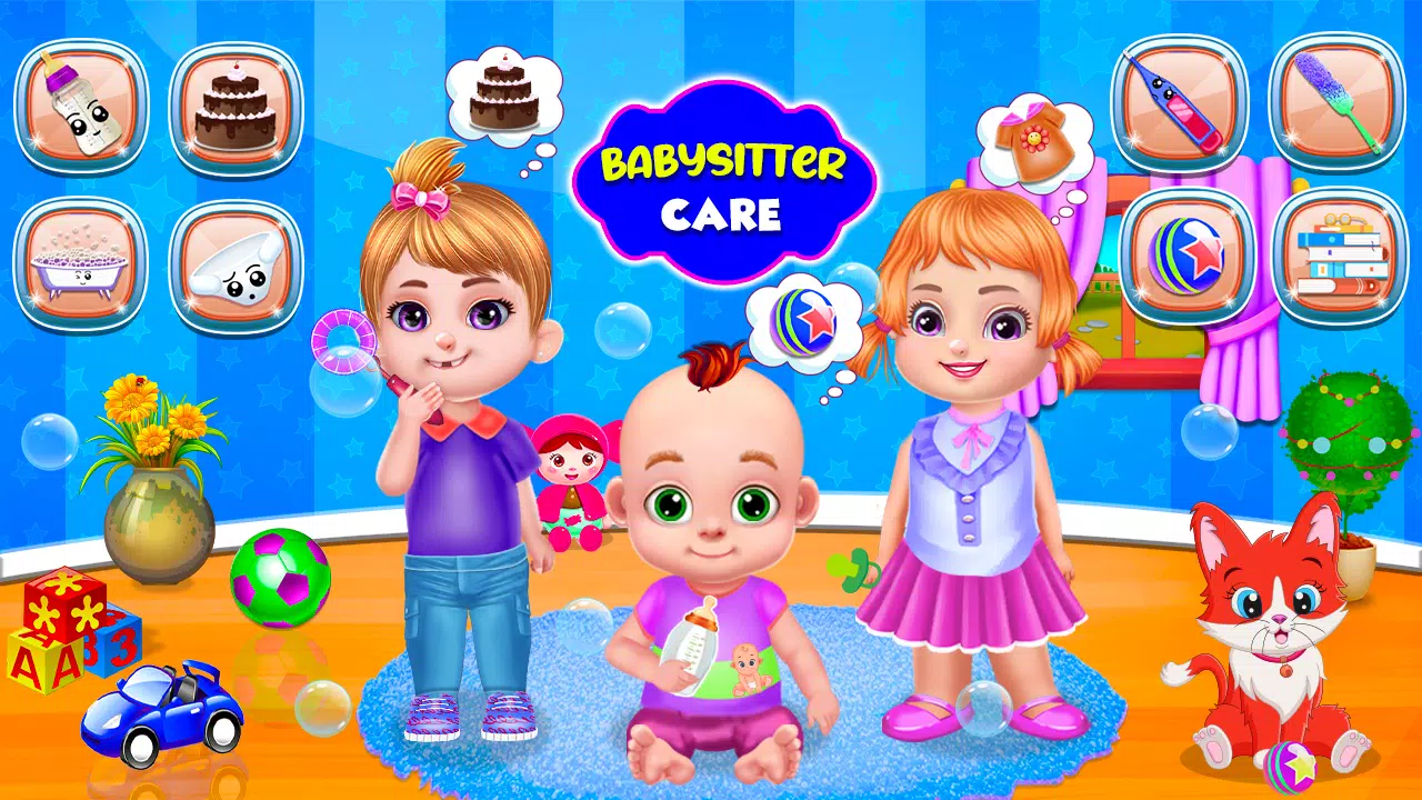 Schermata Babysitter Triplets Chic Care 3