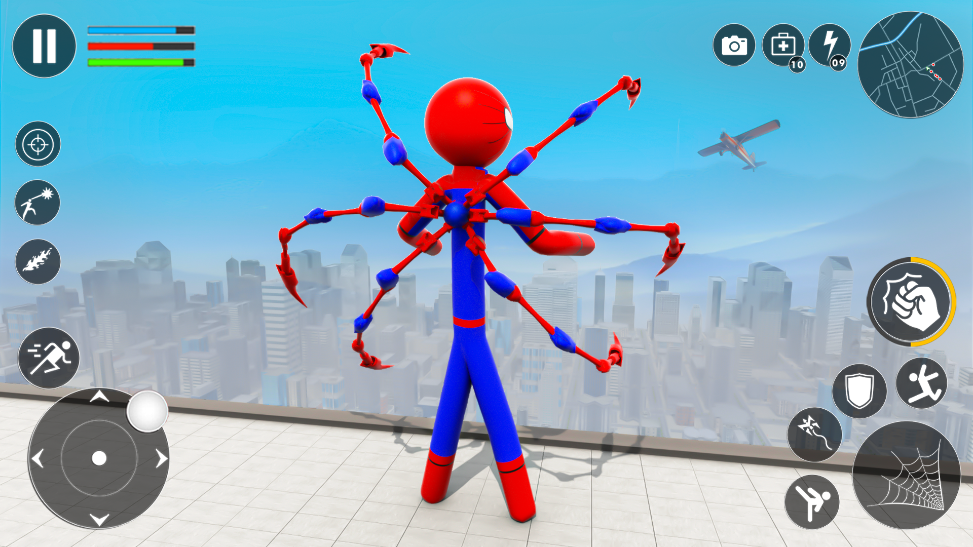 Spider Hero Man Game-Superhero ภาพหน้าจอ 0