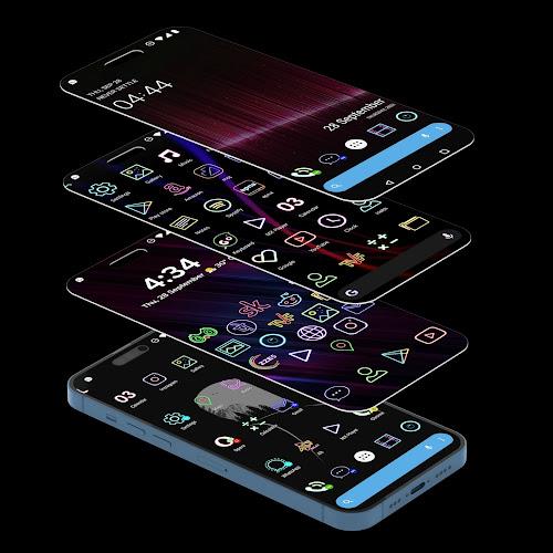 Neon Icon Pack Ekran Görüntüsü 2