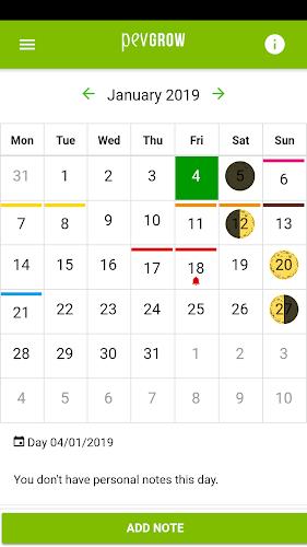 Marijuana Lunar Calendar Ekran Görüntüsü 0