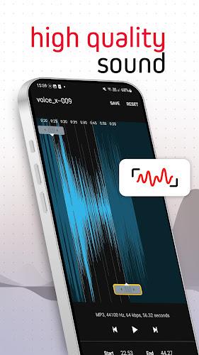 Voice Recorder Pro - VoiceX Ekran Görüntüsü 3