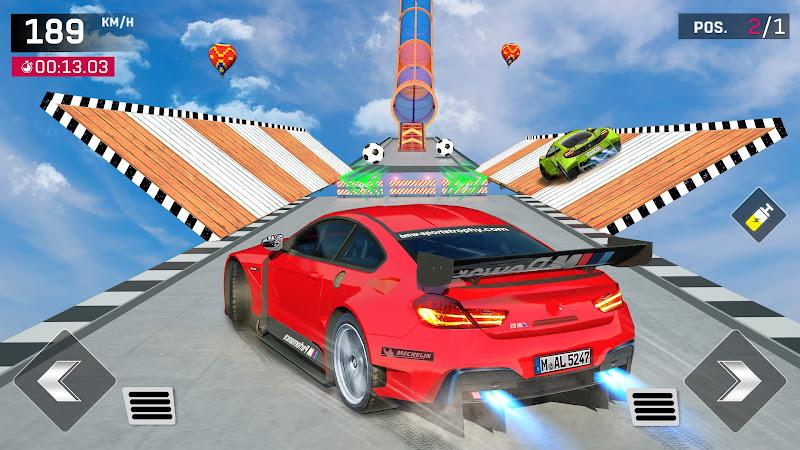 Mega Ramp GT Car Stunt Games Скриншот 3