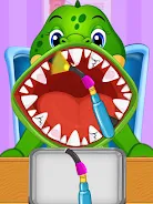 Pet Doctor Dentist Teeth Game Tangkapan skrin 2