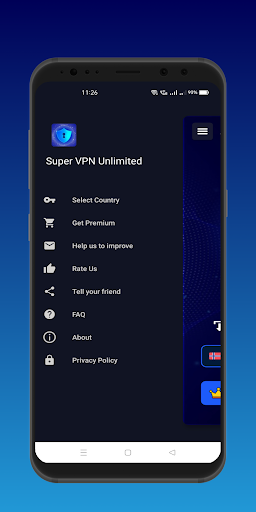 Super VPN - VPN代理、翻墙、加速器应用截图第1张