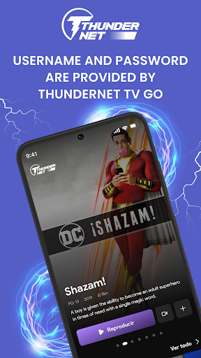 Thundernet TV GO Captura de pantalla 0
