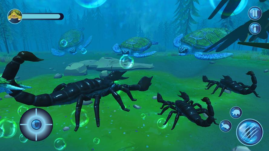Ocean turtle tortoise Sea Game 스크린샷 2