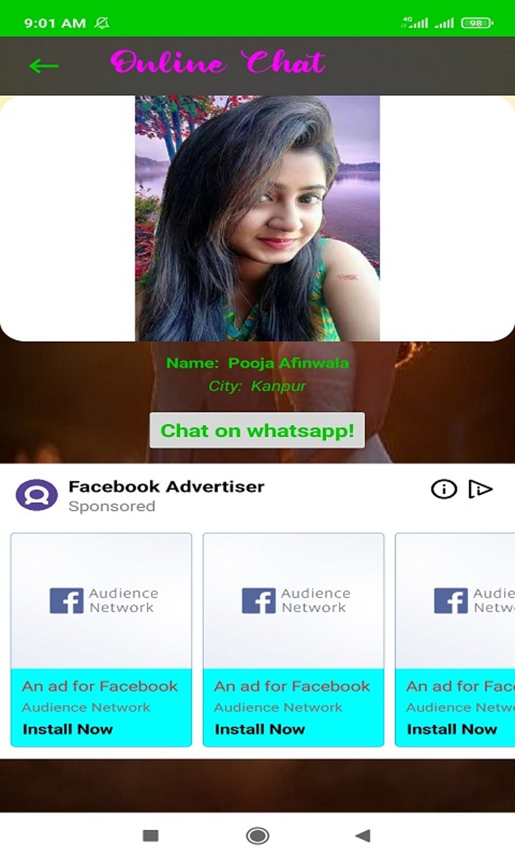 Girls Mobile Number For Video Capture d'écran 0