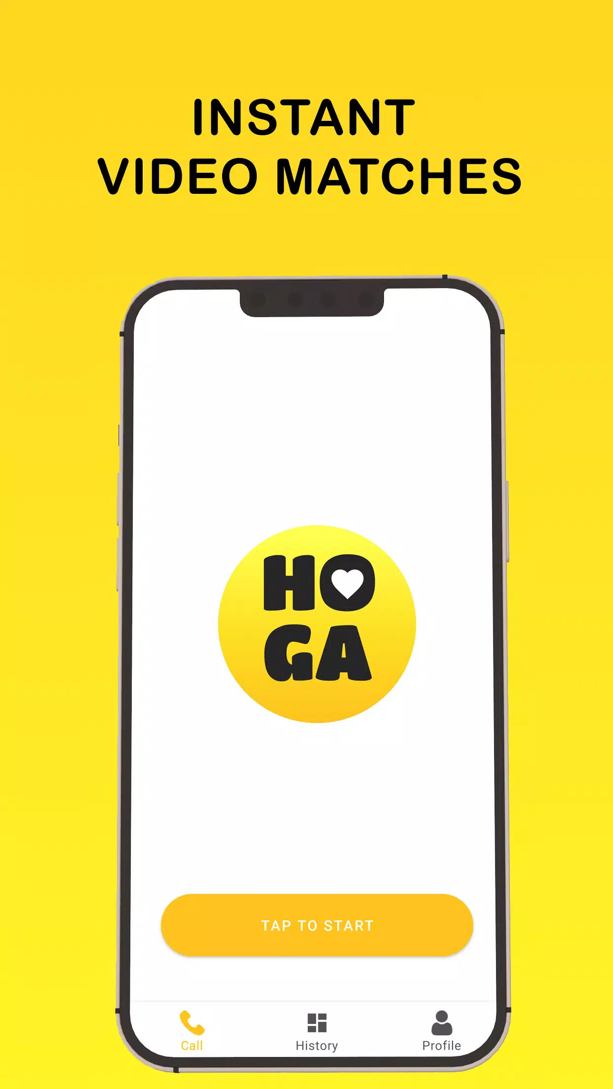 Hoga - Live video chat スクリーンショット 1