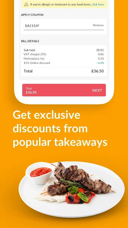 Foodhub - Online Takeaways Screenshot 2